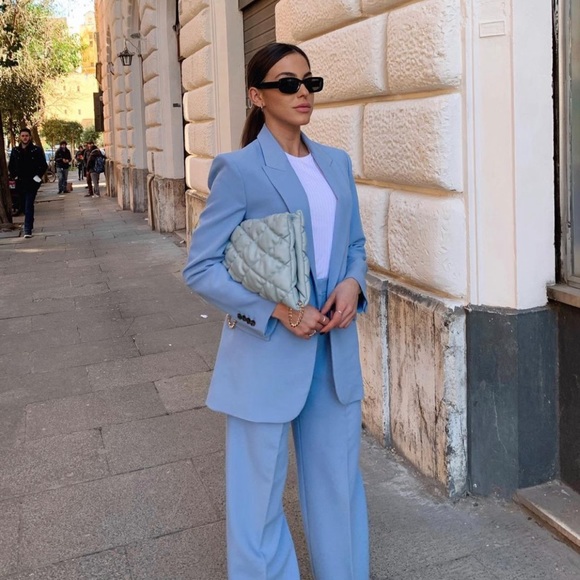 ❌SOLD❌Blogger's Fav| NWT ZARA Full Length Pants - Picture 2 of 16